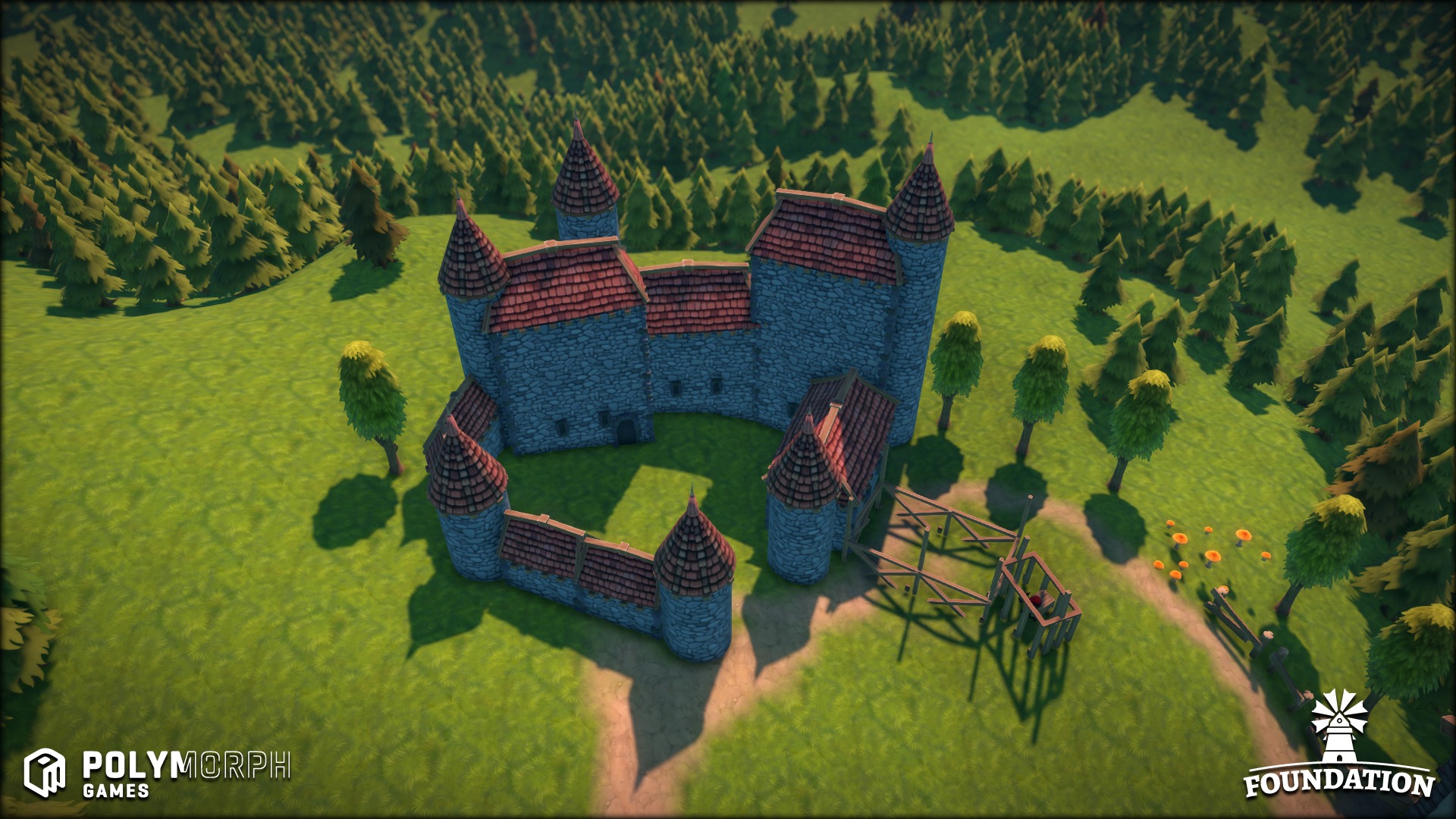 Early Access To The Medieval City-Building Simulation Game, Foundation, Is Now Available