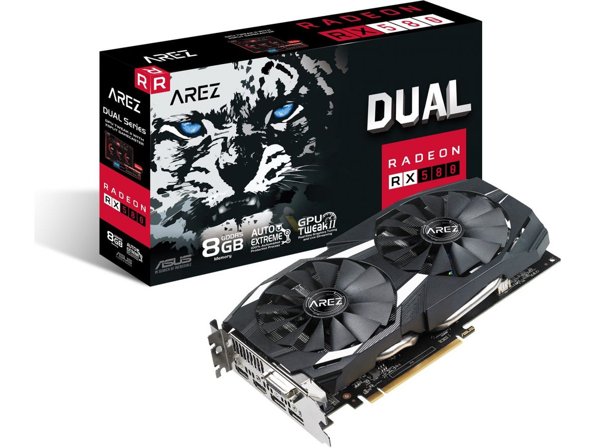 The Overclocked Asus Arez Dual Series Radeon RX 580 8 GB Delivers An Excellent Performance For A Cheap Price