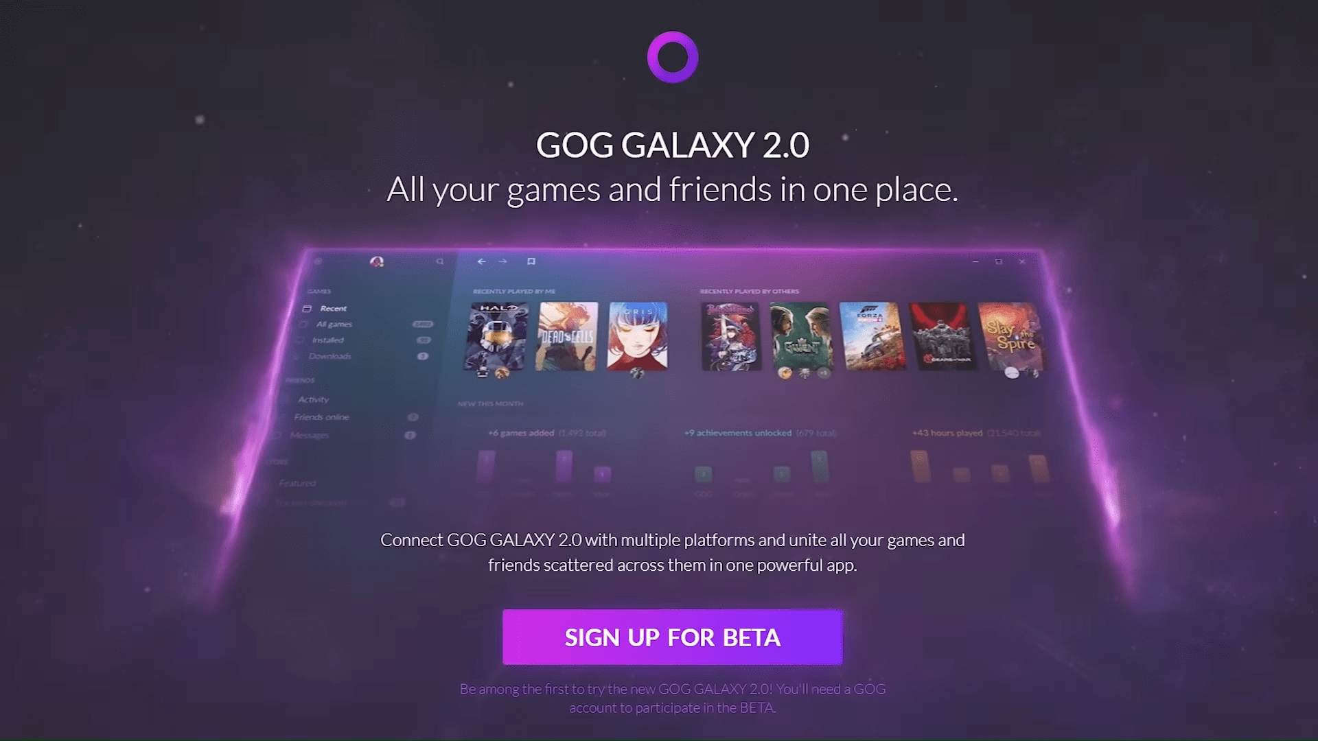 Closed Beta For GOG Galaxy 2 Game Launcher Is Now Open