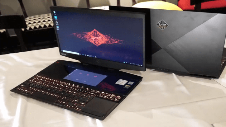 HP Omen X 2S - World's First Dual-Screen Laptop Dedicated to Gaming