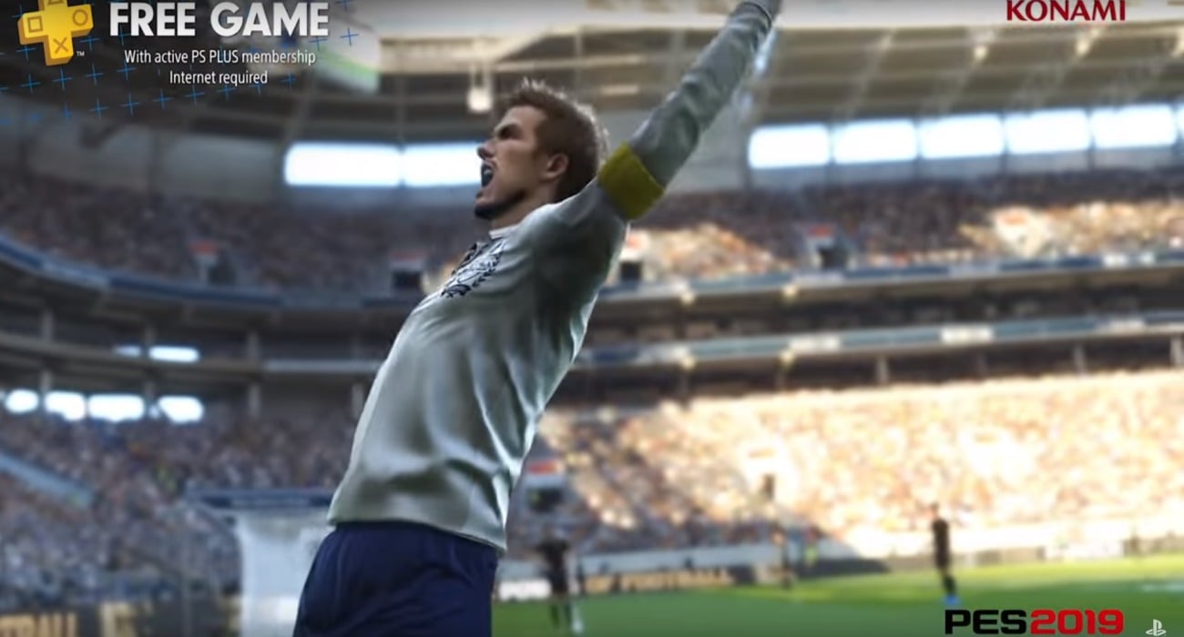 Pro Evolution Soccer 2019 Will Be Completely Free In July For PlayStation Plus Members