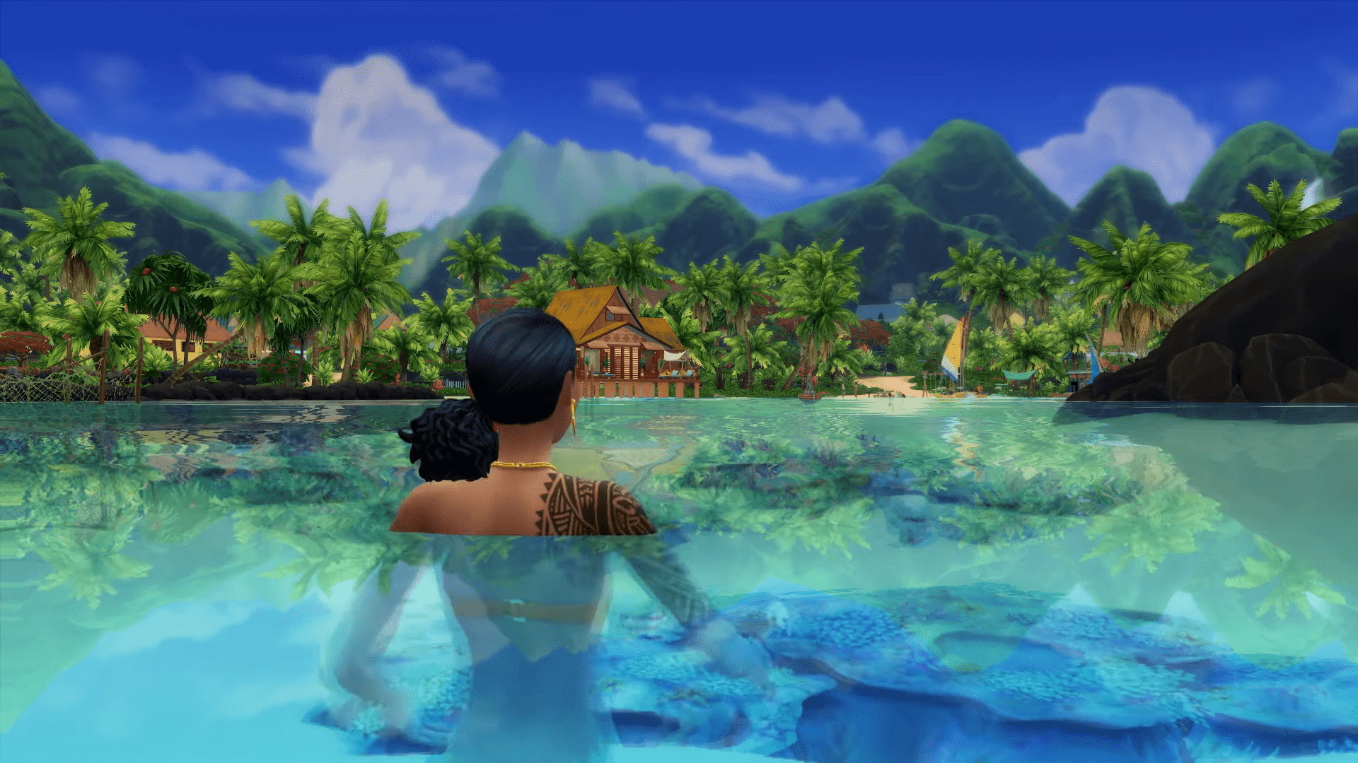 The Sims 4 Island Living Expansion Pack Welcomes Mermaids, Dolphins, And More