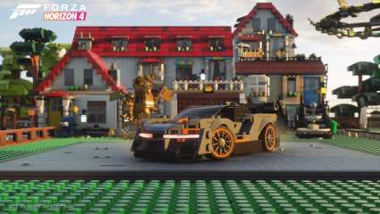 Forza Horizon 4 Introduces A LEGO Expansion Bringing Plastic Brick Racing to The Finish Lines At E3