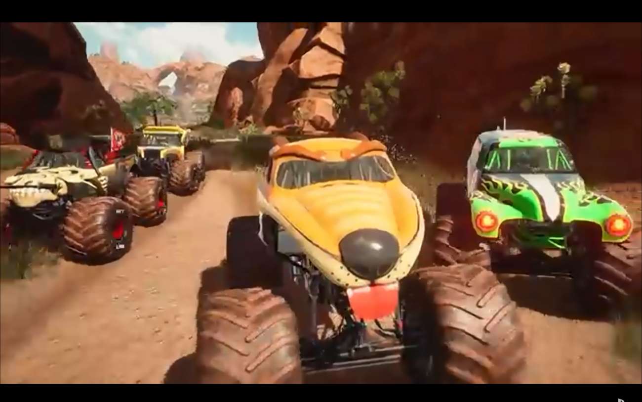 A Launch Trailer Was Just Released For Monster Jam Steel Titans; The First Update Is Now Available