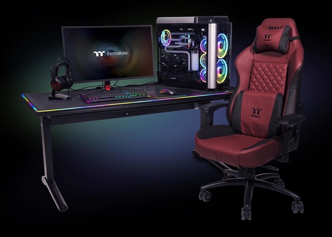 Thermaltake Gaming Announce New X-FIT And X-COMFORT Burgundy Red Gaming Chairs With Genuine Leather