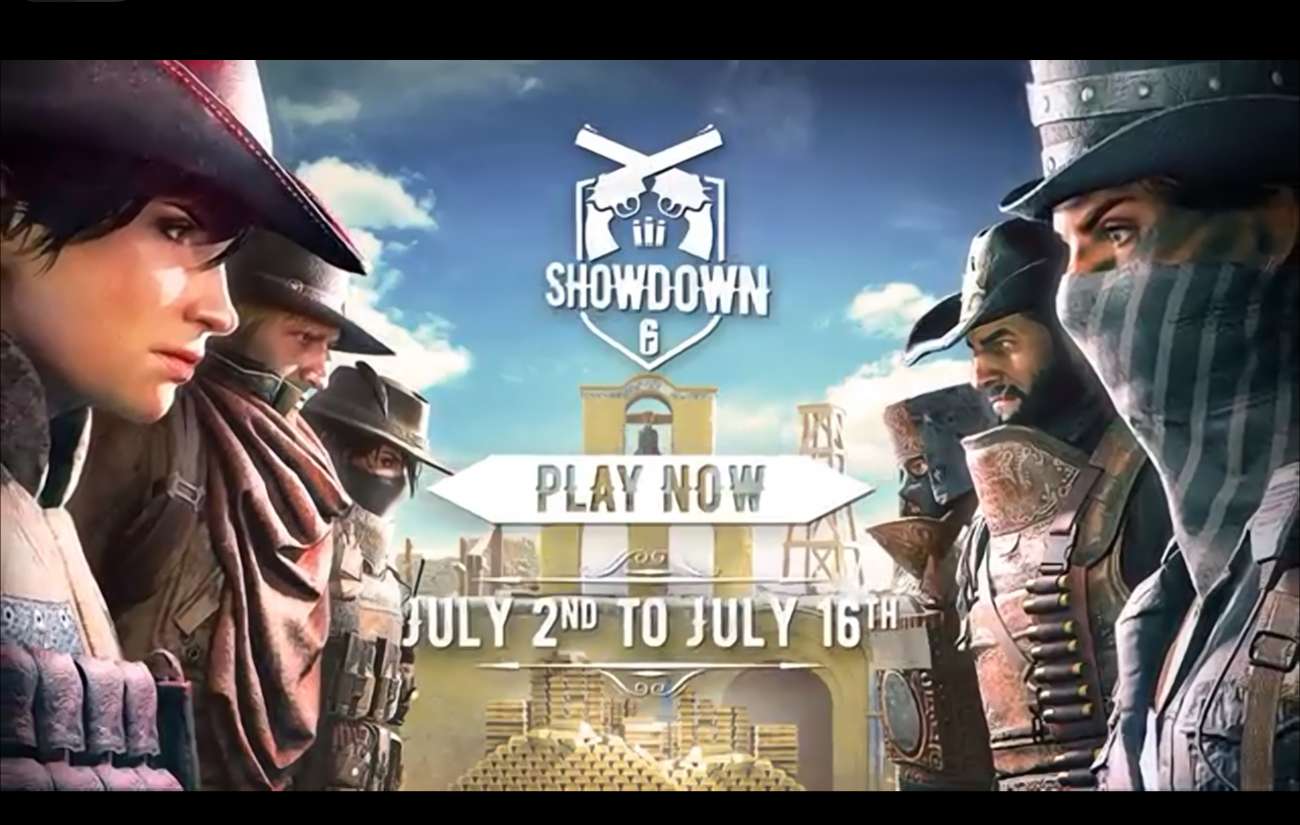 The New Event Showdown For Rainbow Six Siege Is Officially Live; Shows Off 3v3 Western Combat