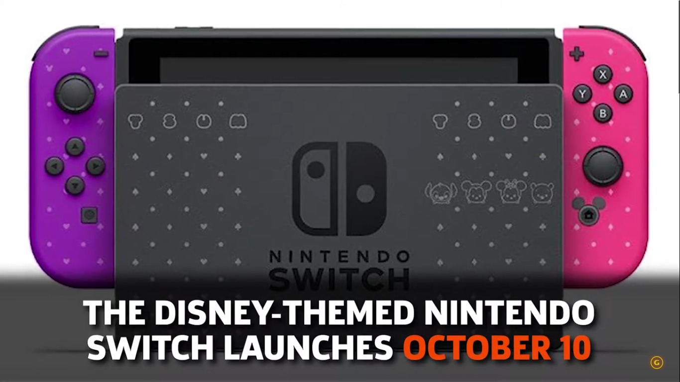 It Looks Like The Disney Themed Nintendo Switch May Only Be Available In Japan For The Time Being