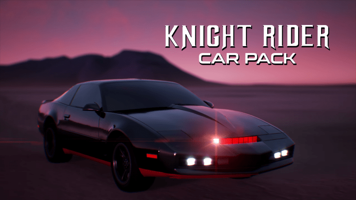 Rocket League's Radical Summer Releases Knight Rider Car Pack DLC For Download Next Week
