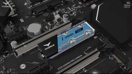 Teamgroup Taiwan Launches The First Innovative Solid-State Drive With Water Cooling And The T-Force Captain RBG Controller