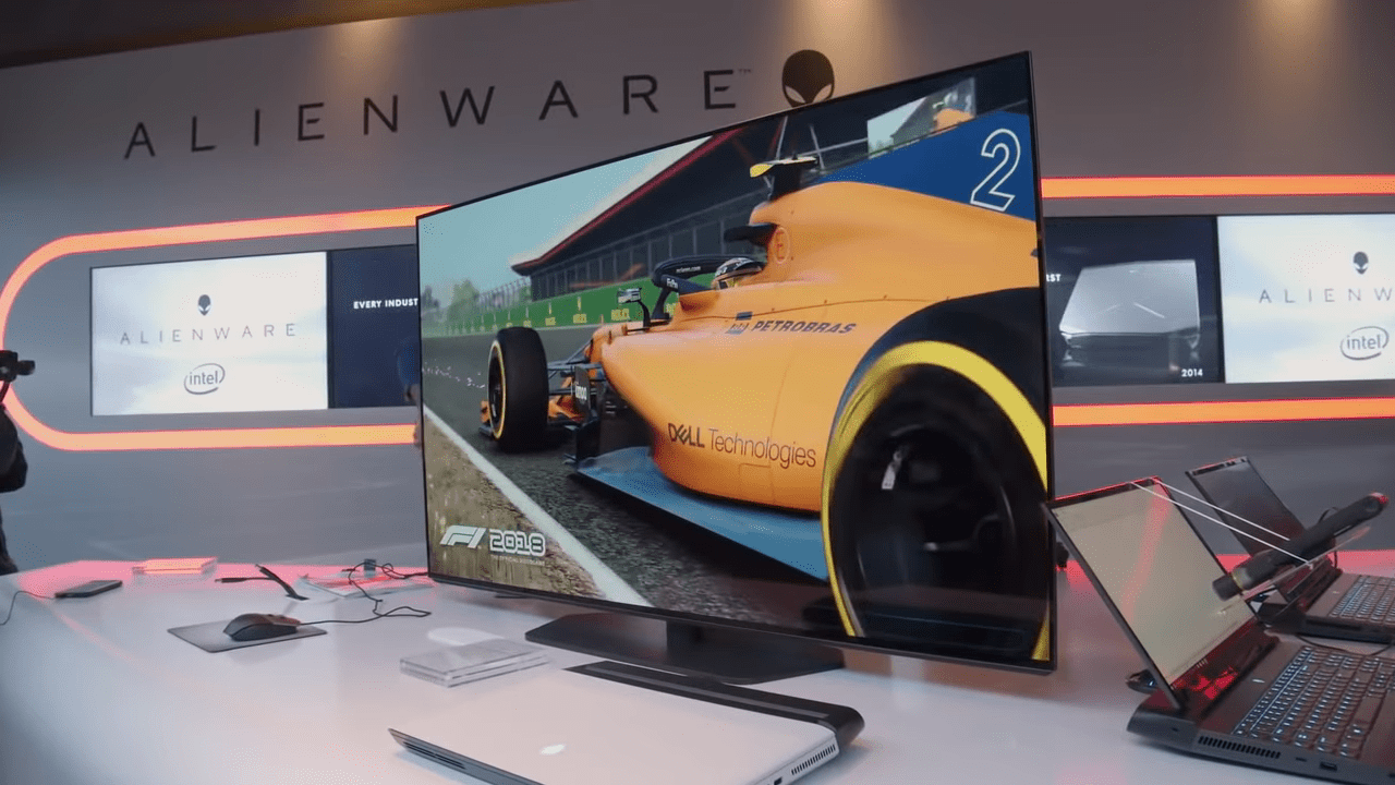 Dell Reveals The Price And Release Date For The Alienware AW5520QF 55-Inch OLED Gaming Monitor At Gamescom 2019