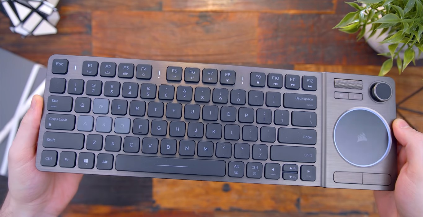Level Up Your PC And Throw Away Your Mouse With The Corsair K83 Wireless Keyboard