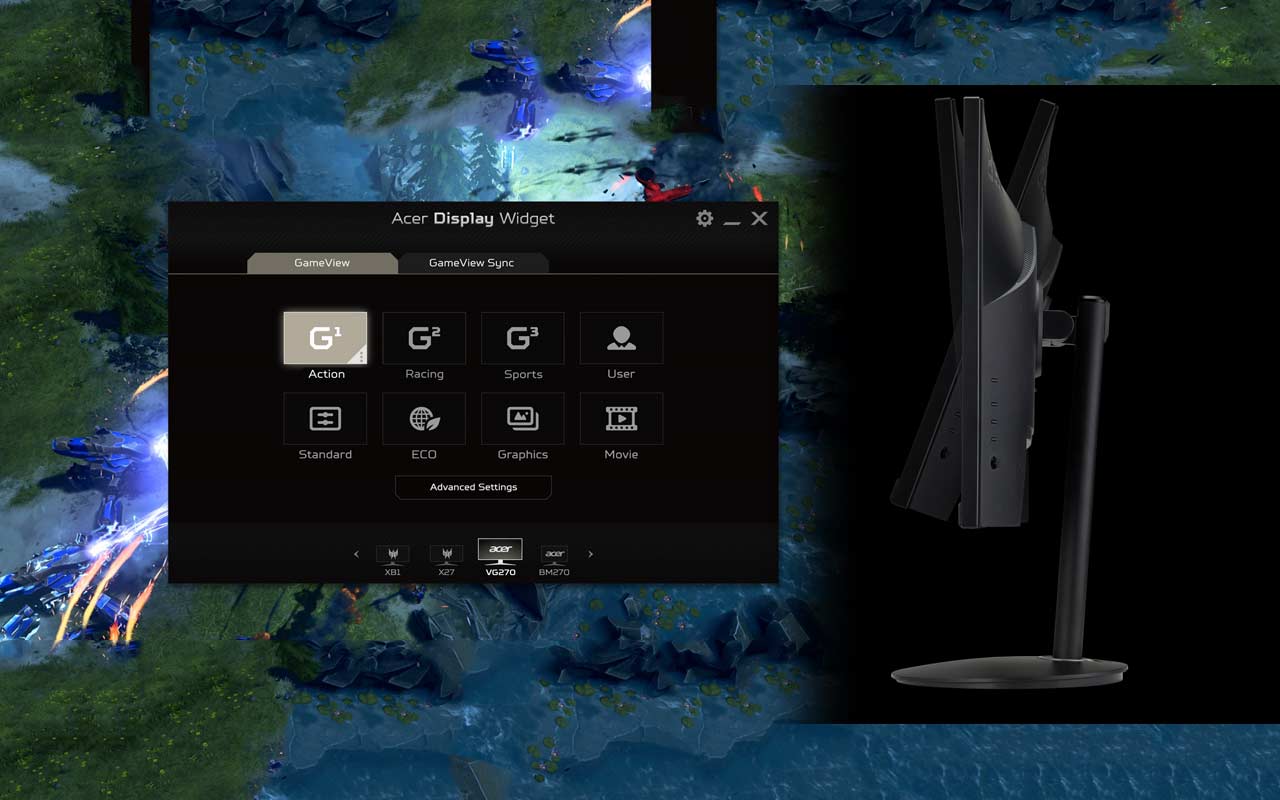 Acer America Announces The Nitro XF252Q And Nitro XF272 X Gaming Monitors