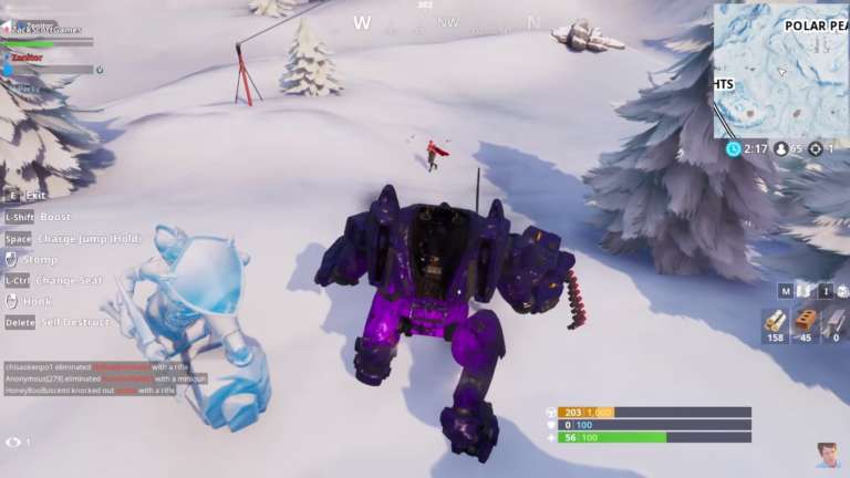 Brute Mech Experiment On Fortnite Apparently Ends; Giant Robots Explode On Contact