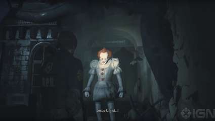 A Clever Modder Has Put Pennywise The Clown In Resident Evil 2 (Remake) In Place Of Mr. X