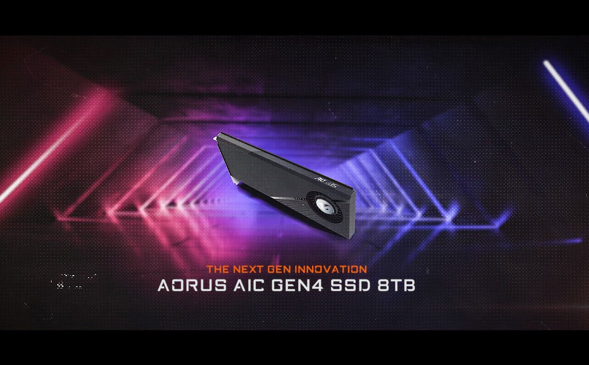 Gigabyte’s Aorus Gen4 AIC Delivers Up To 15,000MB/S With 8TB Storage Capacity