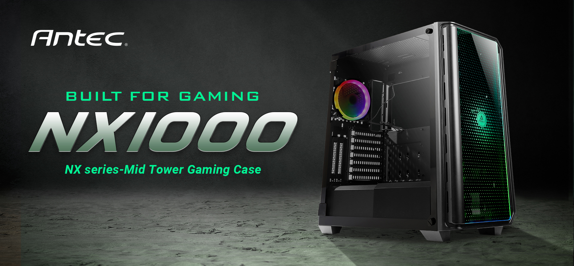 The Antec NX1000 Gaming Case Is Now Available For Purchase, It Features RGB Lighting And Supports Up To 6 Fans