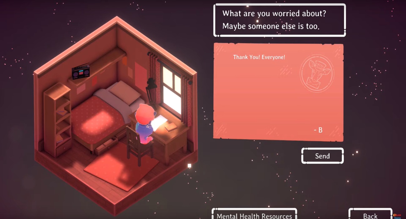 The Charming And Unique Kind Words Is Out Now On Steam; Lets You Talk To Invisible Strangers