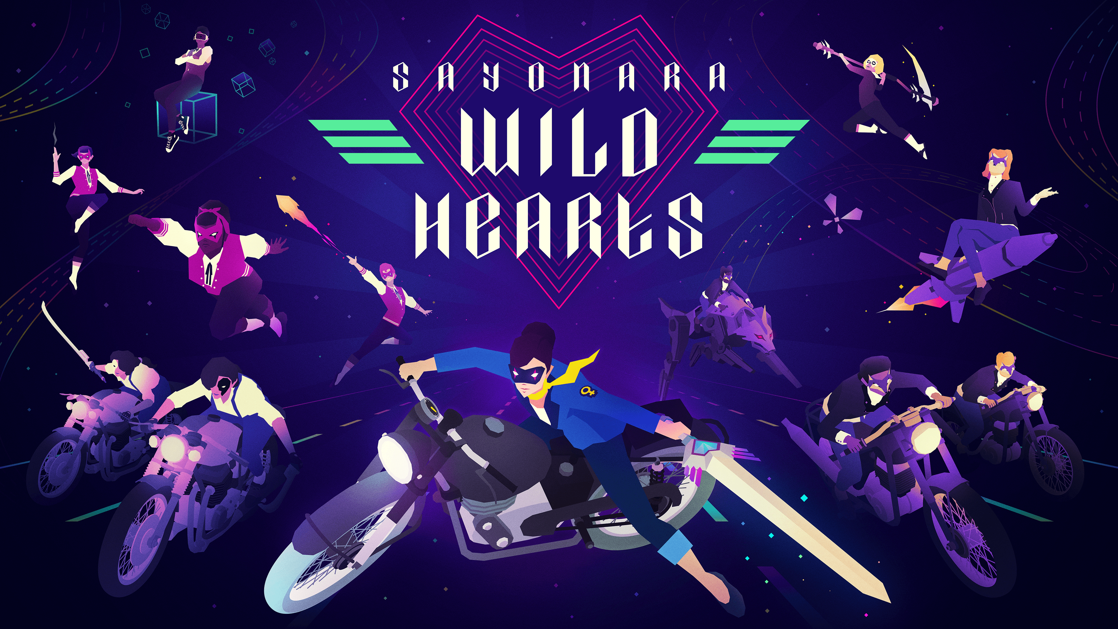 Sayonara Wild Hearts Is Speeding Its Way Into The Gaming World With A Unique Journey Revolving Around A Pop Soundtrack