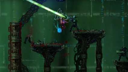 The Unique Space Platformer With Metal Music Valfaris Releases This October According To Launch Trailer