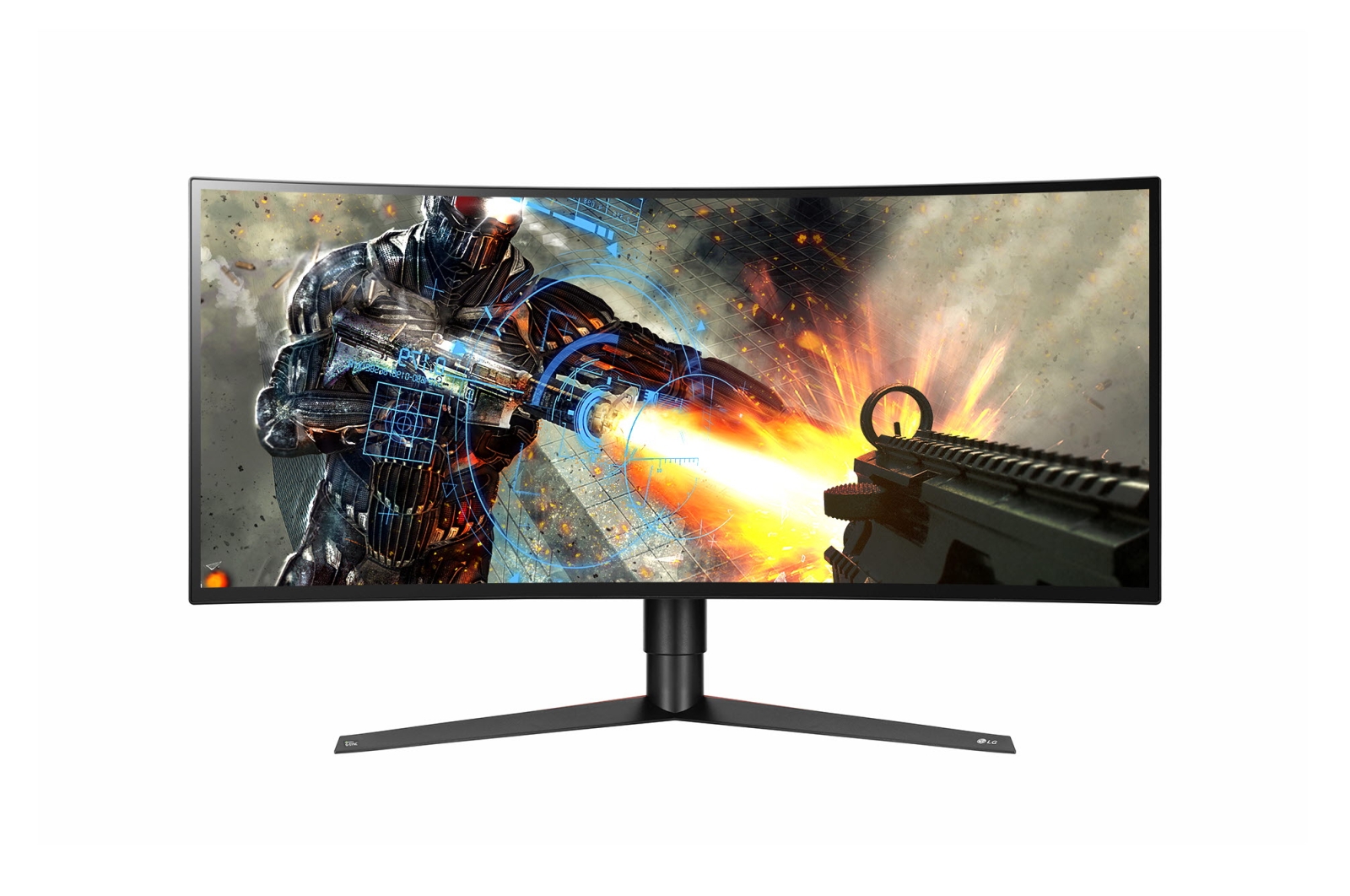 Complete Your Gaming Station LG 34-Inch 34GK950G High-Resolution IPS Curved Monitor