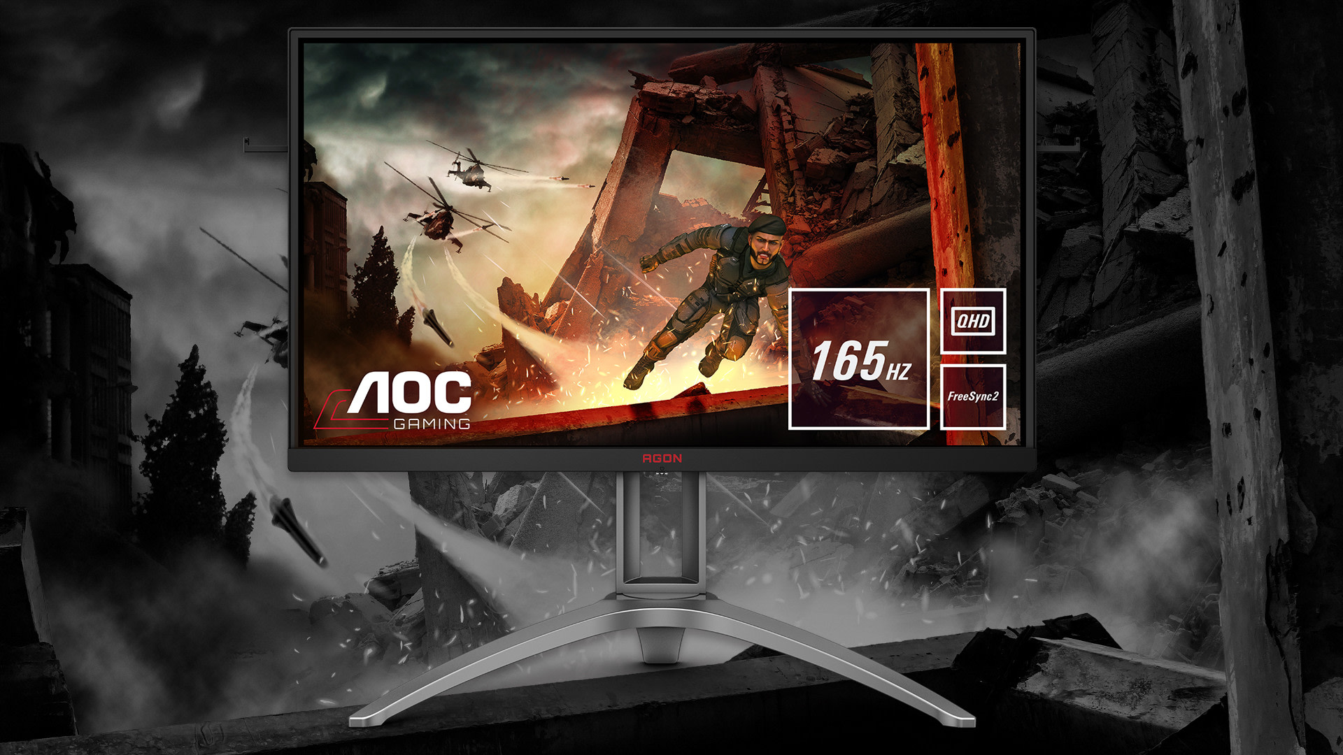 AOC Unveils The New AOC Agon AG273QX, A 27-Inch Gaming Monitor Boasting eSports-Level Performance