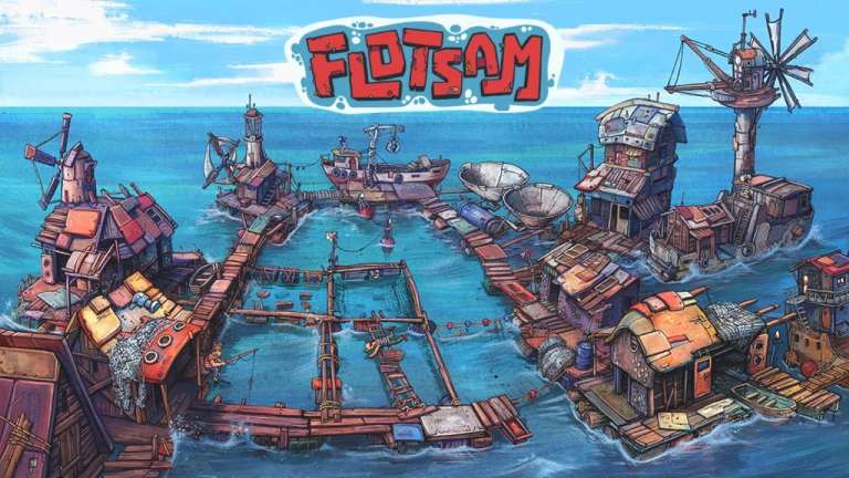 A Beautiful New Game Is In Early Access But This One Lets You Rebuild Society With Garbage, Welcome To Flotsam