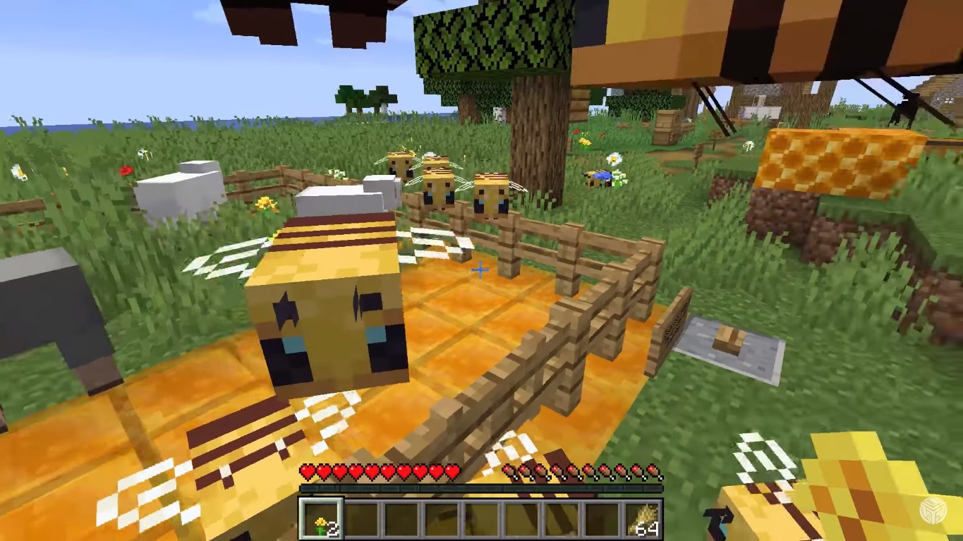 MineCraft’s Bees Do More Than Just Sting, They Allow Your Farms to Flourish!