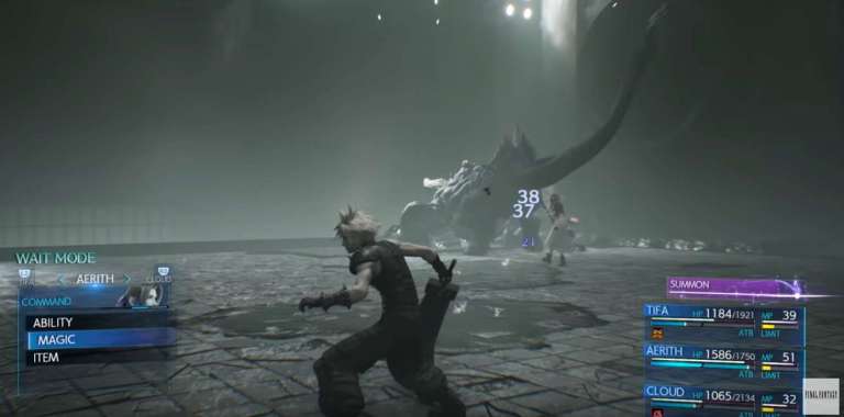 The Tactical Mode of Final Fantasy VII Remake at Play