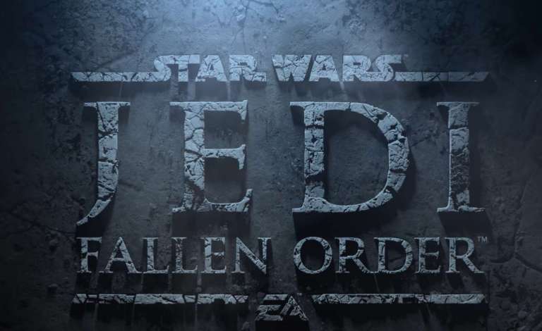 The title screen for Star Wars Jedi Fallen Order