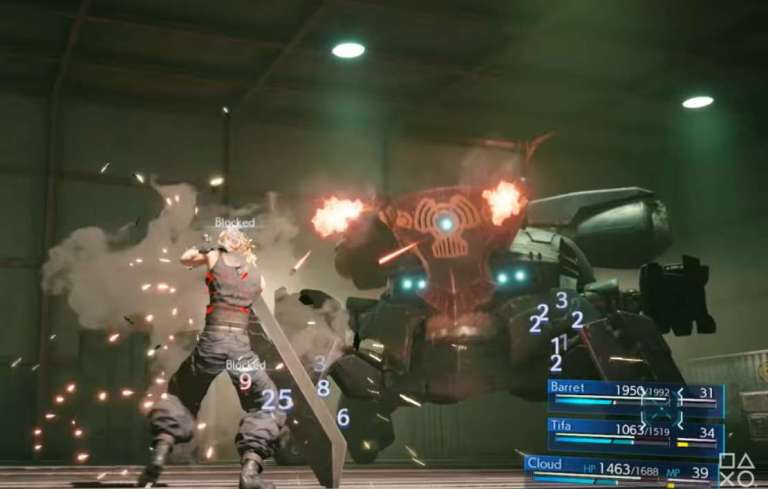 Limit Breaks are Back in Final Fantasy VII Remake