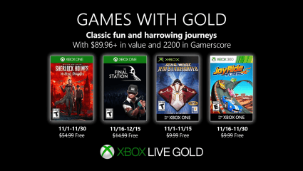 The November Xbox Live Games With Gold Line-Up Has Been Revealed, Featuring An Odd Assortment Of Games