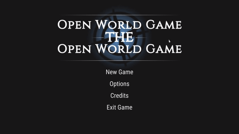 'Open World Game: The Open World Game' Is A Free To Play Open World Game Now Released On Steam