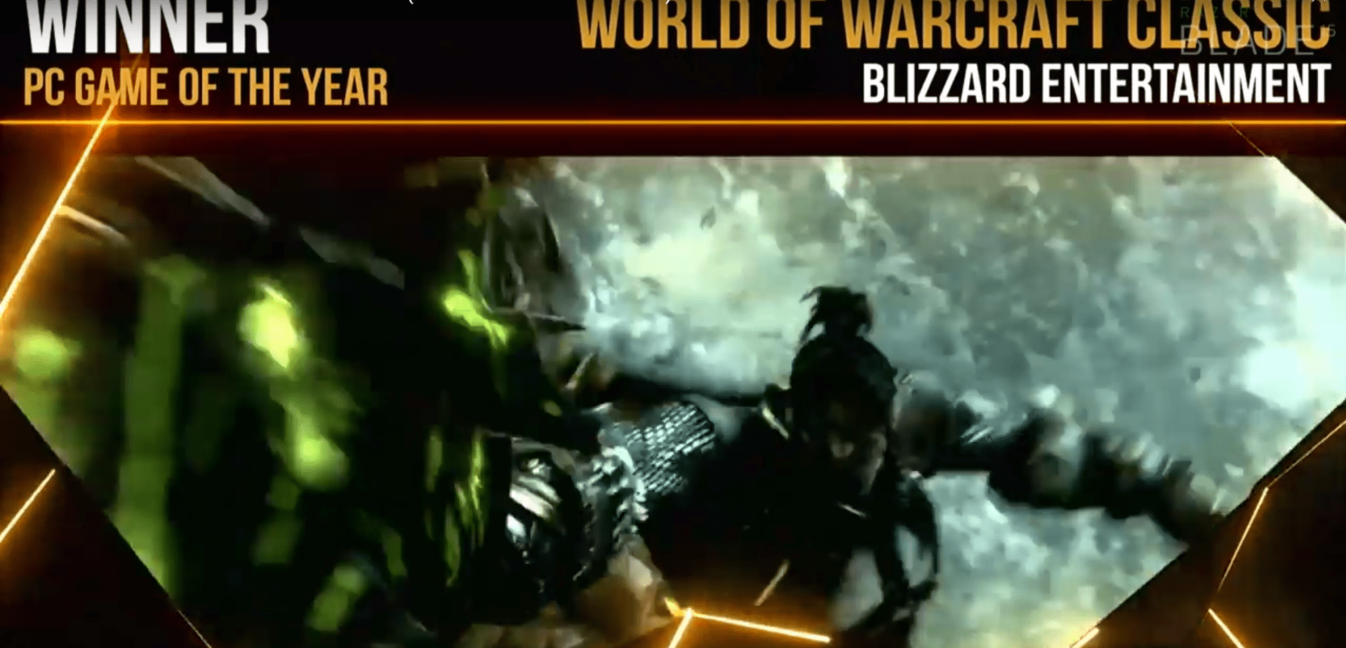 World Of Warcraft: Classic Wins A Golden Joystick As 2019’s PC Game Of The Year