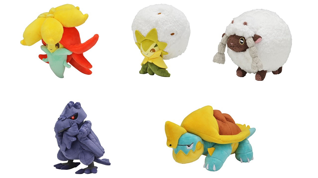 A New Set Of Adorable Pokemon Sword And Shield Plushies Have Been Revealed These Cute Pokemon Will Go On Sale December 14 Happy Gamer