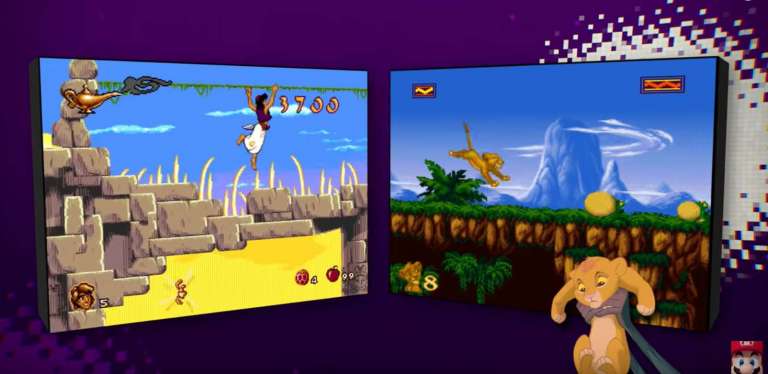 Disney's Classic Aladdin and Lion King Games have been re released for the Nintendo Switch