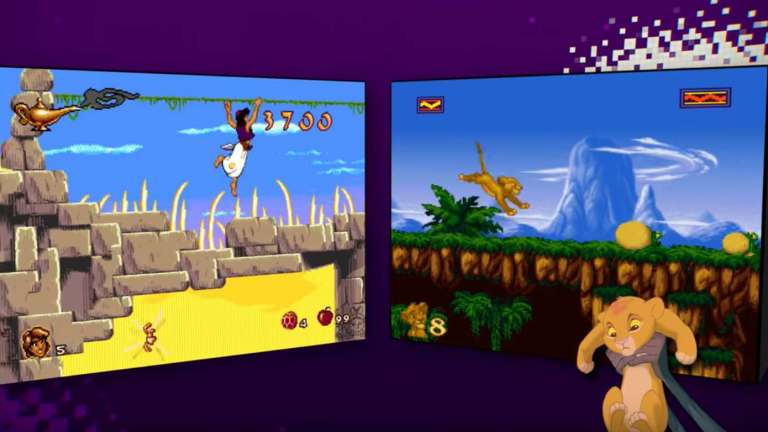 Official Nintendo Switch Launch Trailer Released For Disney's Classic Aladdin And Lion King Games
