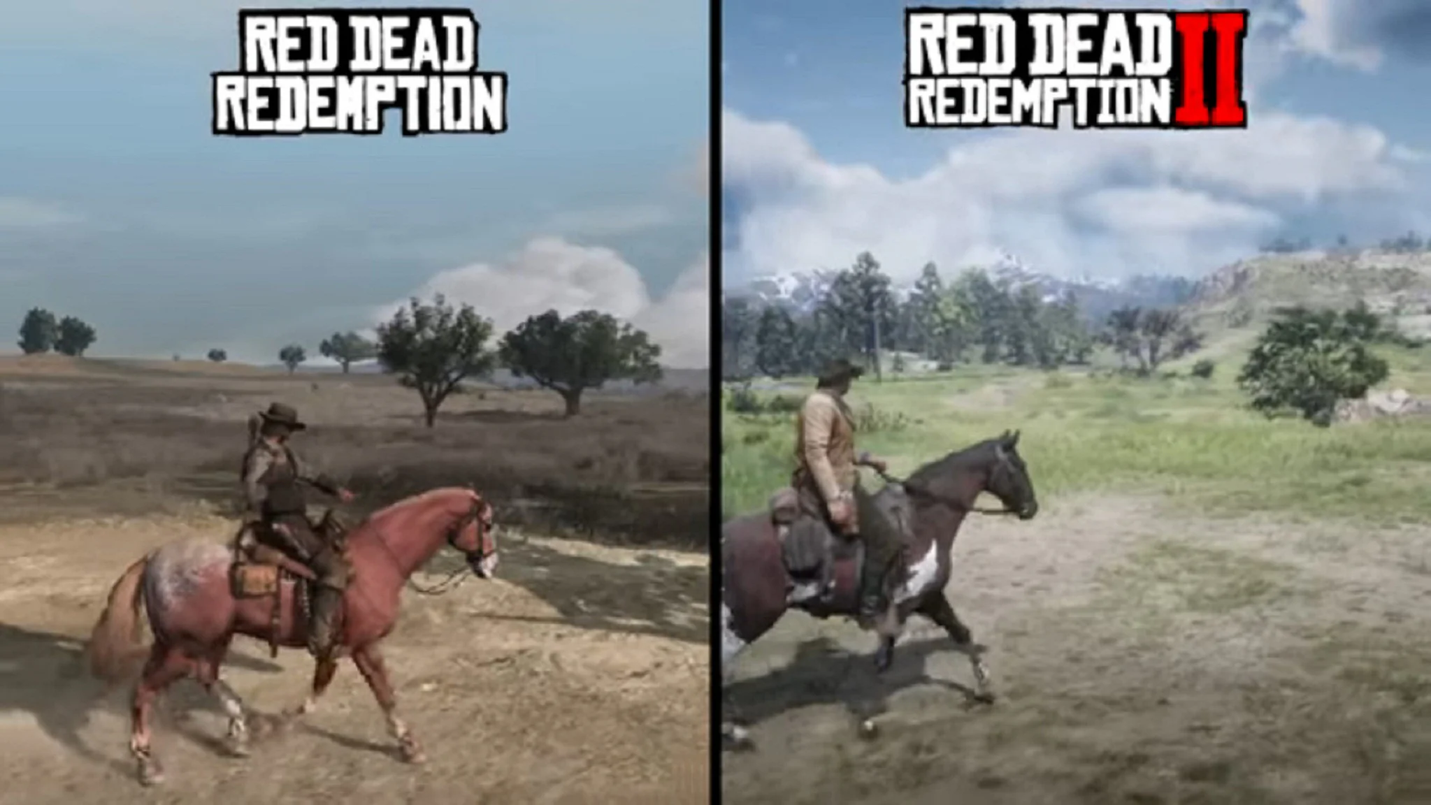 Red Dead Redemption and Red Dead Redemption 2