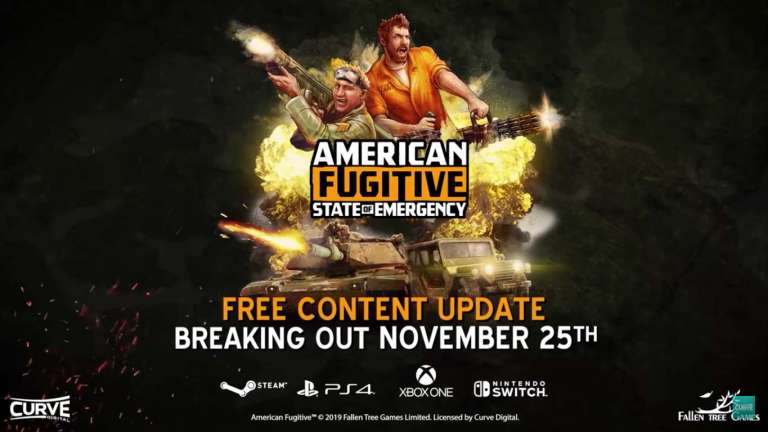 American Fugitive Is Receiving A Free DLC Called State Of Emergency, More Mayhem And Choast To Be Caused In This Explosive Title