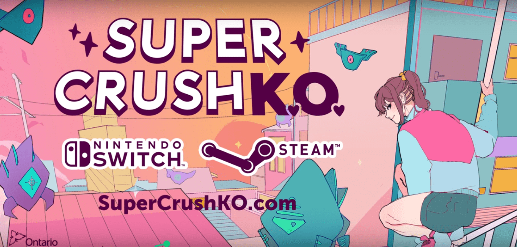 Rescue A Kitty From Diabolical Robots In The Colorful Game Super Crush KO, Coming Out For Nintendo Switch And PC