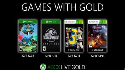 The December Free Games List Was Just Released For Xbox Live Gold Members; Includes Toy Story 3 And Jurassic World Evolution