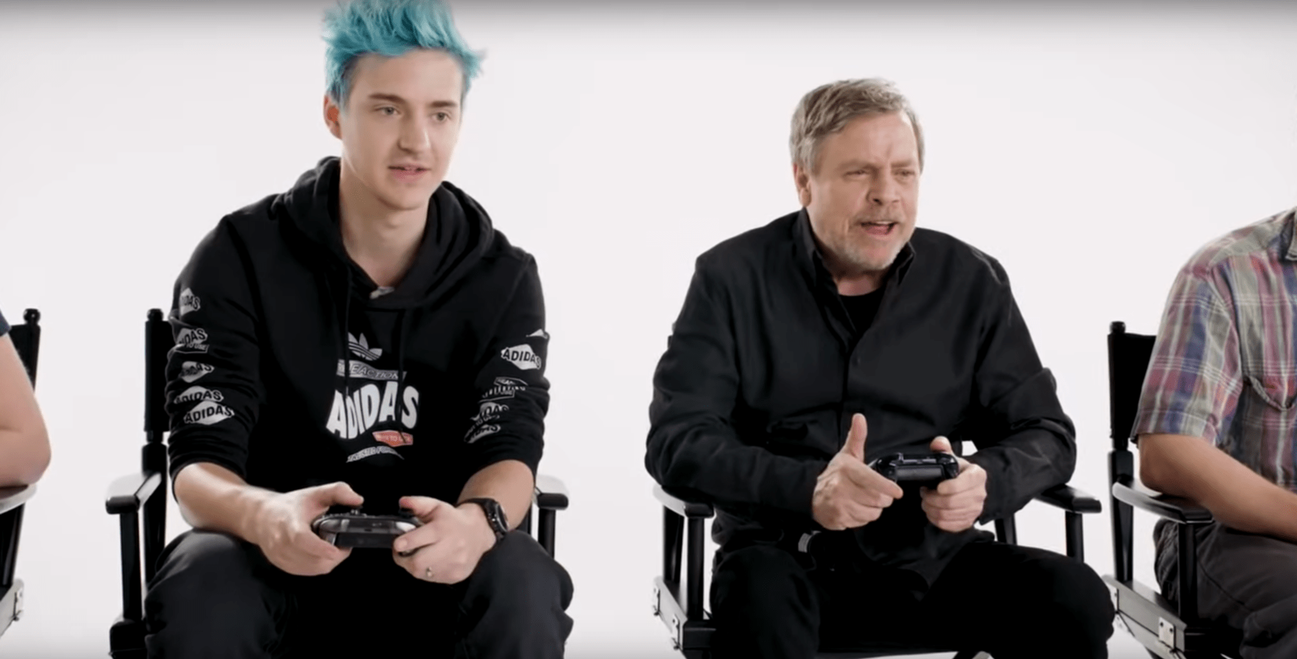Ninja And Mark Hamill Play Fortnite Together While Chatting About Hamill’s Video Game Voice Acting And Charity Work