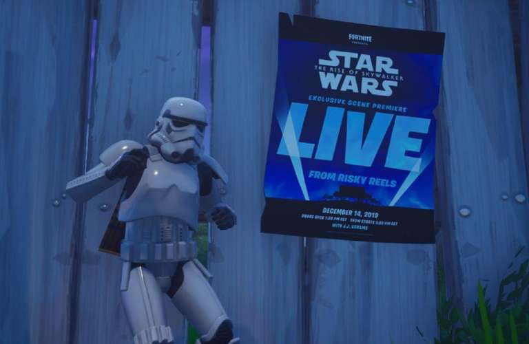 Fortnite to Premeire Star Wars: Rise of Skywalker