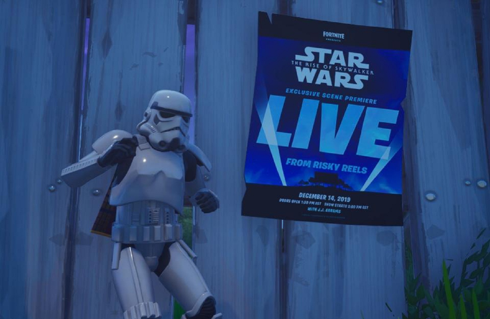 Fortnite Teases ‘An Exclusive Scene From Star Wars: The Rise Of Skywalker’ Which Will Premiere In-Game This December