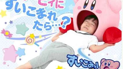 Bandai's Kirby Nap Pillow Is An Adorable And Fun Way To Get Some Sleep And Create Some Shareable Social Media Photos