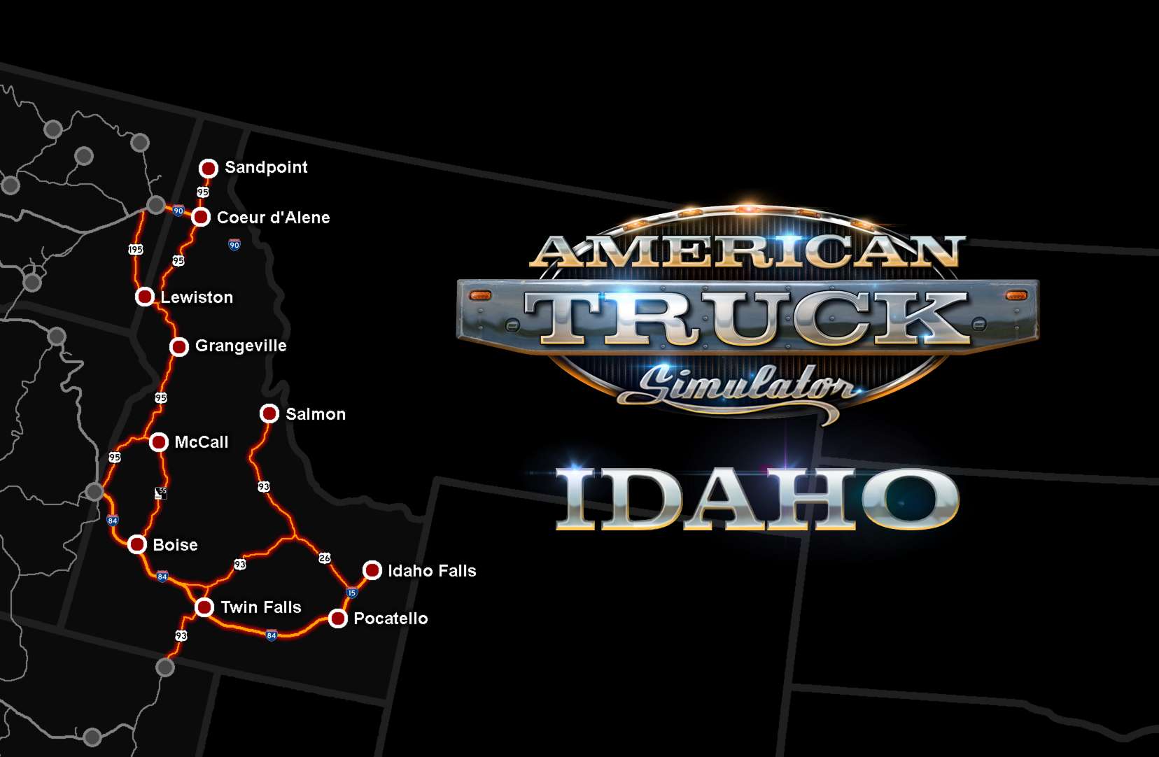 American Truck Simulator Is Loading Up Some Potatos, New Idaho DLC Has Been Announced