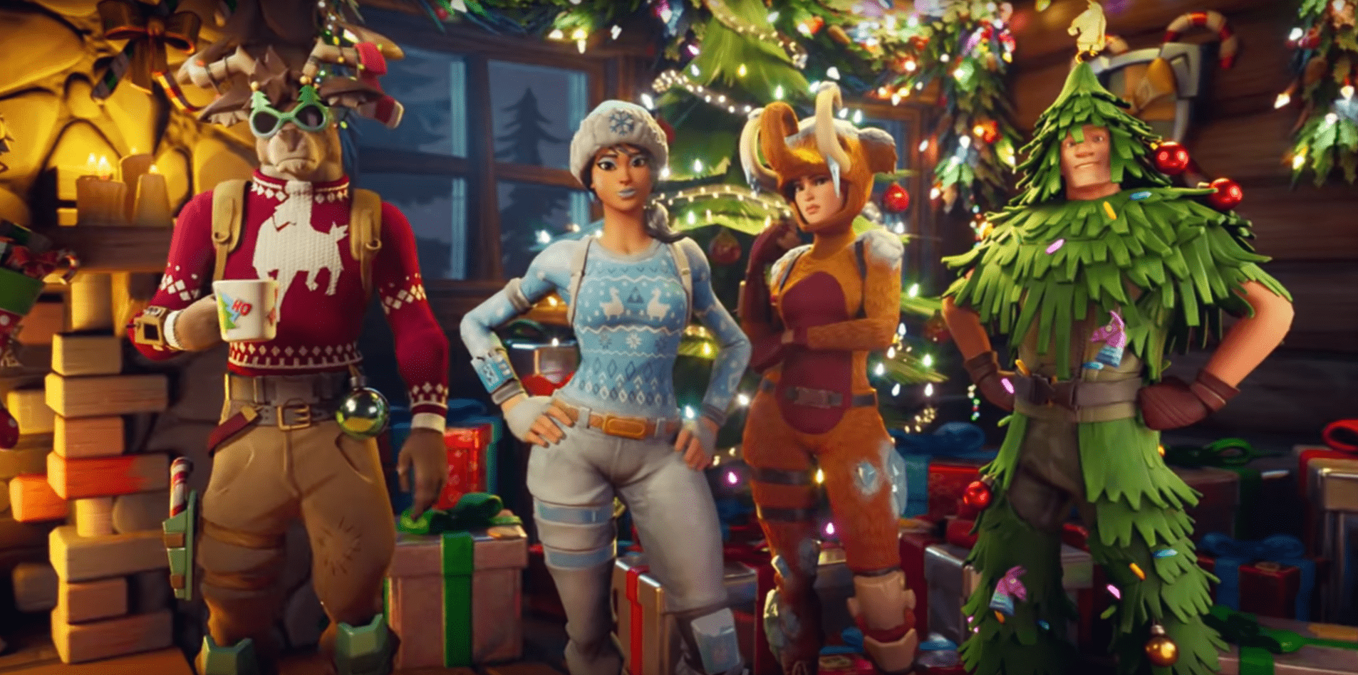 Fornite’s Wintefest 2019 Event Has Officially Begun With A Lodge Full Of Free Presents And Holiday Challenges