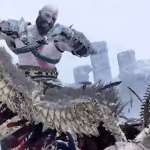 Kratos Kills the Valkyrie Queen