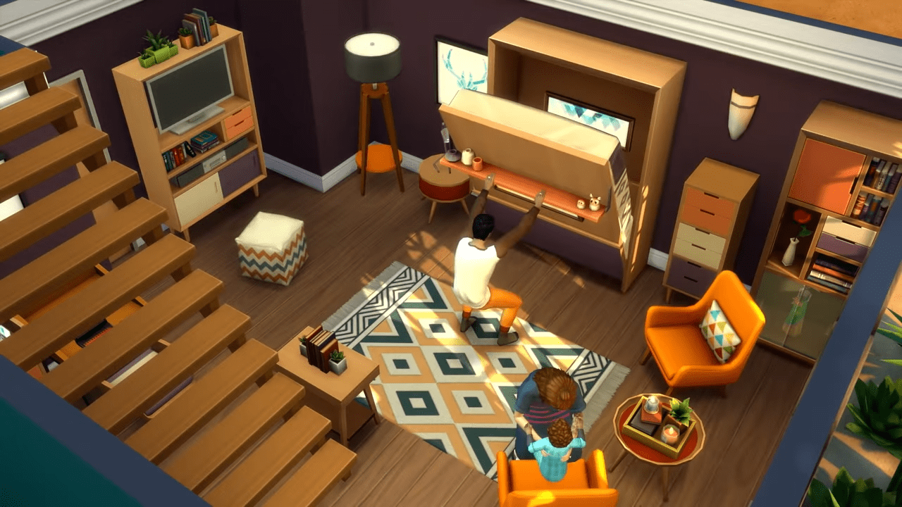 The Sims 4: Tiny Living Expansion Introduces Smaller Homers, Bigger Gardens, And Killer Beds