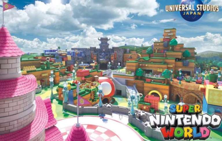 Super Nintendo World, the New Land Coming to Universal Studios