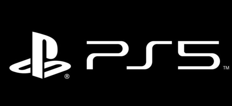 The logo for PlayStation 5